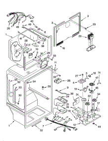 Liner Parts parts for Kenmore Refrigerator 106.75923400 (10675923400, 106 75923400) from AppliancePartsPros.com