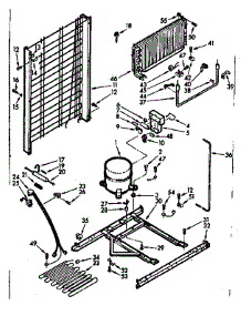 Unit Parts parts for Kenmore Refrigerator 106.7602201 (1067602201, 106 7602201) from AppliancePartsPros.com