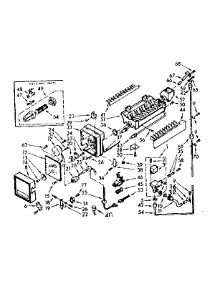 Ice Maker Parts parts for Kenmore Refrigerator 106.7615462 (1067615462, 106 7615462) from AppliancePartsPros.com