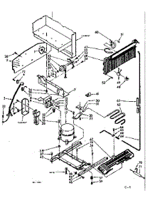 Unit Parts parts for Kenmore Refrigerator 106.7616700 (1067616700, 106 7616700) from AppliancePartsPros.com