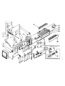 Ice Maker Parts parts for Kenmore Refrigerator 106.7616700 (1067616700, 106 7616700) from AppliancePartsPros.com