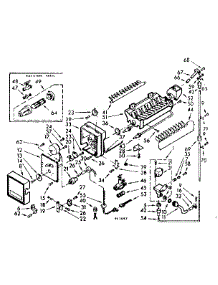 Ice Maker Parts parts for Kenmore Refrigerator 106.7617441 (1067617441, 106 7617441) from AppliancePartsPros.com