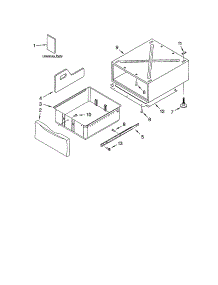 Pedestal Parts (Not Included) parts for Kenmore Washer 110.44921300 (11044921300, 110 44921300) from AppliancePartsPros.com