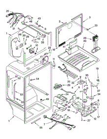 Liner Parts parts for Kenmore Refrigerator 106.78914800 (10678914800, 106 78914800) from AppliancePartsPros.com