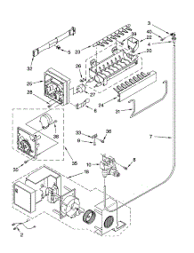 Icemaker Parts parts for Kenmore Refrigerator 106.78914800 (10678914800, 106 78914800) from AppliancePartsPros.com