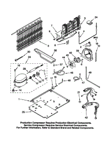 Unit parts for Kenmore Refrigerator 106.78947891 (10678947891, 106 78947891) from AppliancePartsPros.com