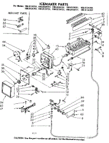 Icemaker Parts parts for Kenmore Refrigerator 106.8134751 (1068134751, 106 8134751) from AppliancePartsPros.com