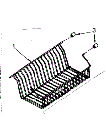 Shelf Parts parts for Kenmore Freezer 106.8241512 (1068241512, 106 8241512) from AppliancePartsPros.com