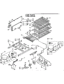 Unit Parts parts for Kenmore Freezer 106.8242050 (1068242050, 106 8242050) from AppliancePartsPros.com