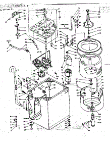 Machine Sub-Assembly parts for Kenmore Washer 110.6204052 (1106204052, 110 6204052) from AppliancePartsPros.com