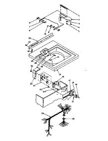 Top And Control Assembly parts for Kenmore Washer 110.6204052 (1106204052, 110 6204052) from AppliancePartsPros.com