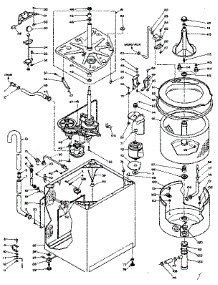 Machine Sub-Assembly parts for Kenmore Washer 110.6204063 (1106204063, 110 6204063) from AppliancePartsPros.com