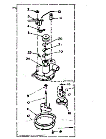 Pump Assembly parts for Kenmore Washer 110.6204064 (1106204064, 110 6204064) from AppliancePartsPros.com