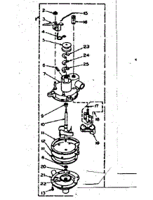 Pump Assembly parts for Kenmore Washer 110.6204205 (1106204205, 110 6204205) from AppliancePartsPros.com