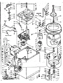 Machine Sub-Assembly parts for Kenmore Washer 110.6204205 (1106204205, 110 6204205) from AppliancePartsPros.com