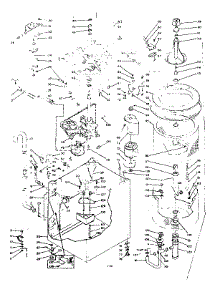 Machine Sub-Assembly parts for Kenmore Washer 110.6204302 (1106204302, 110 6204302) from AppliancePartsPros.com
