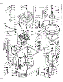 Machine Sub-Assembly parts for Kenmore Washer 110.6204304 (1106204304, 110 6204304) from AppliancePartsPros.com