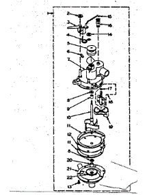 Pump Assembly parts for Kenmore Washer 110.6204400 (1106204400, 110 6204400) from AppliancePartsPros.com