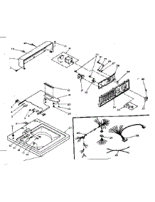 Top And Console Assembly parts for Kenmore Washer 110.6204451 (1106204451, 110 6204451) from AppliancePartsPros.com