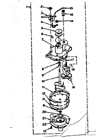 Pump Assembly parts for Kenmore Washer 110.6204501 (1106204501, 110 6204501) from AppliancePartsPros.com