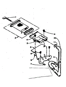 Filter Assembly parts for Kenmore Washer 110.6204502 (1106204502, 110 6204502) from AppliancePartsPros.com