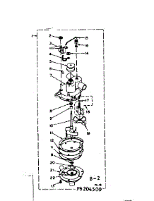 Pump Assembly parts for Kenmore Washer 110.6204550 (1106204550, 110 6204550) from AppliancePartsPros.com