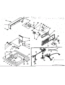 Top And Console Assembly parts for Kenmore Washer 110.6204551 (1106204551, 110 6204551) from AppliancePartsPros.com