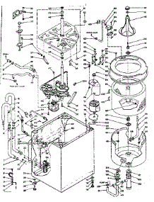 Machine Sub-Assembly parts for Kenmore Washer 110.6204552 (1106204552, 110 6204552) from AppliancePartsPros.com