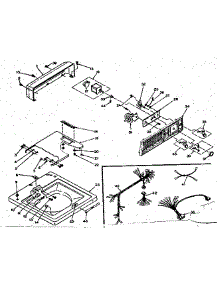 Top And Console Assembly parts for Kenmore Washer 110.6204602 (1106204602, 110 6204602) from AppliancePartsPros.com
