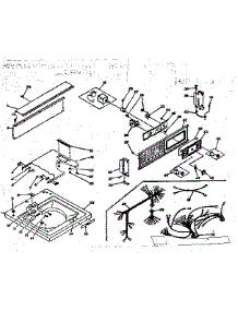 Top And Console Assembly parts for Kenmore Washer 110.6204700 (1106204700, 110 6204700) from AppliancePartsPros.com