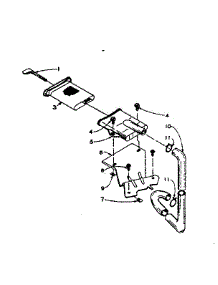 Filter Assembly parts for Kenmore Washer 110.6204700 (1106204700, 110 6204700) from AppliancePartsPros.com