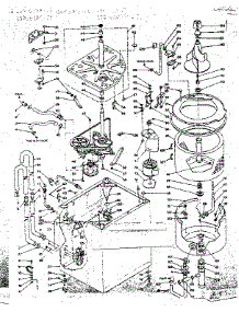 Machine Sub-Assembly parts for Kenmore Washer 110.6204701 (1106204701, 110 6204701) from AppliancePartsPros.com