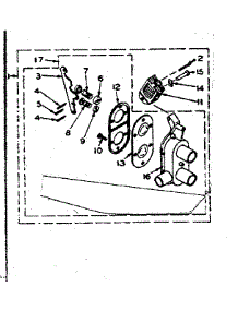 Two Way Valve Assembly parts for Kenmore Washer 110.6204701 (1106204701, 110 6204701) from AppliancePartsPros.com