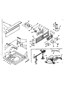 Top And Console Assembly parts for Kenmore Washer 110.6204703 (1106204703, 110 6204703) from AppliancePartsPros.com