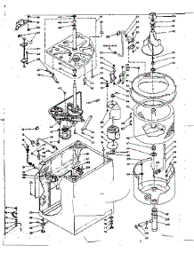 Machine Sub Assembly parts for Kenmore Washer 110.6204760 (1106204760, 110 6204760) from AppliancePartsPros.com