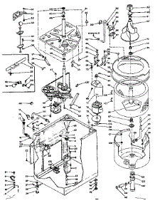Machine Sub Assembly parts for Kenmore Washer 110.6204803 (1106204803, 110 6204803) from AppliancePartsPros.com