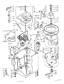 Machine Sub-Assembly parts for Kenmore Washer 110.6204806 (1106204806, 110 6204806) from AppliancePartsPros.com