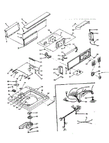 Top And Console Assembly parts for Kenmore Washer 110.6204806 (1106204806, 110 6204806) from AppliancePartsPros.com