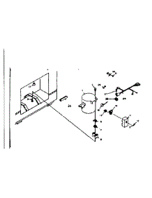 Unit Parts parts for Kenmore Freezer 106.615120 (106615120, 106 615120) from AppliancePartsPros.com