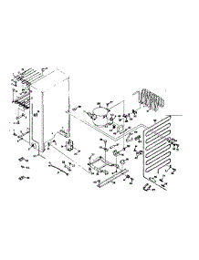 Unit Parts parts for Kenmore Freezer 106.6221101 (1066221101, 106 6221101) from AppliancePartsPros.com