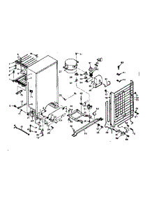 Unit Parts parts for Kenmore Freezer 106.6222170 (1066222170, 106 6222170) from AppliancePartsPros.com