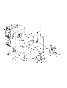 Unit Parts parts for Kenmore Freezer 106.6223170 (1066223170, 106 6223170) from AppliancePartsPros.com