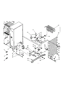 Unit Parts parts for Kenmore Freezer 106.6226130 (1066226130, 106 6226130) from AppliancePartsPros.com