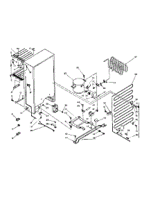 Unit Parts parts for Kenmore Freezer 106.6227130 (1066227130, 106 6227130) from AppliancePartsPros.com