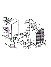 Unit Parts parts for Kenmore Freezer 106.626220 (106626220, 106 626220) from AppliancePartsPros.com