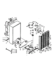 Unit Parts parts for Kenmore Freezer 106.626440 (106626440, 106 626440) from AppliancePartsPros.com