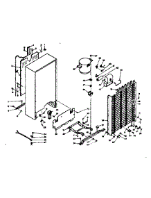 Unit Parts parts for Kenmore Freezer 106.626470 (106626470, 106 626470) from AppliancePartsPros.com