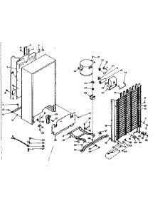 Unit Parts parts for Kenmore Freezer 106.627241 (106627241, 106 627241) from AppliancePartsPros.com