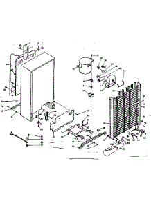 Freezer Unit Parts parts for Kenmore Freezer 106.627461 (106627461, 106 627461) from AppliancePartsPros.com