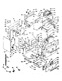 Body Section parts for Kenmore Range 103.9147040 (1039147040, 103 9147040) from AppliancePartsPros.com